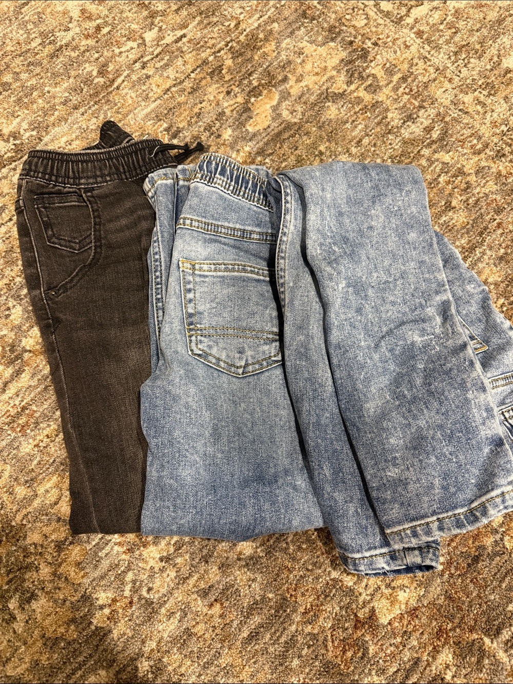Cat & Jack Boys Jeans — 3 pairs size 6
